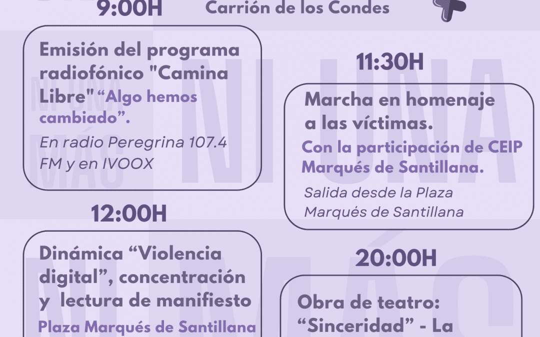 25N: Día internación contra la violencia de género