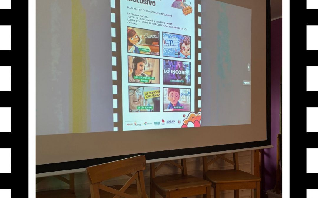 Primer Cine Forum de cortometrajes de OCIO INCLUSIVO.