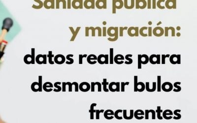 Sanidad pública y migración: datos reales para desmontar bulos frecuentes