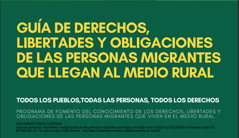 Guía esencial sobre derechos, libertades y obligaciones de las personas migrantes en el medio rural